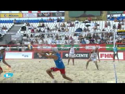 Heuscher-Bellaguarda SUI Rogers-Dalhausser USA 2-1Semifinal Moscow Grand Slam 2011