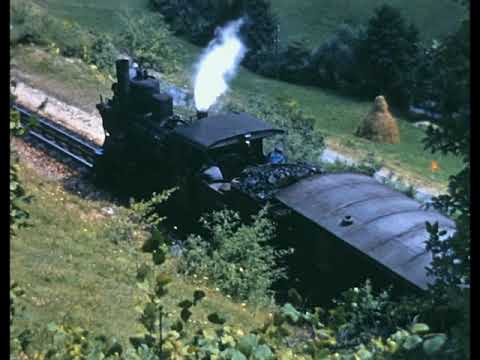Güterzug am Komar Pass, 2 x BR 97, 1969
