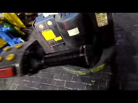 Clark Electric Pallet Jack Model P40f 1193 Type E 4000lb Cap Battry Number E 600 Max