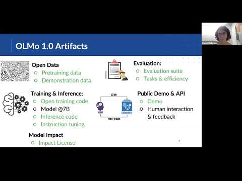 CIIR Talk Series - 11/17/2023 - Hanna Hajishirzi - Open Language Model (OLMo)