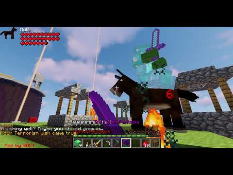Minecraft: YETI CHALLENGE GAMES!!!! (grimoire of gaia mobs version)
