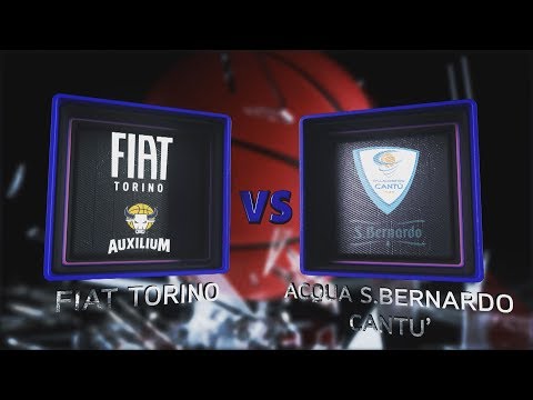 Highlights/ Fiat Torino - Acqua S.Bernardo Cantù 14º turno LBA Serie A PosteMobile