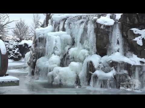 12-22-2022 Arlington, WA - Rare - River Beginning to Freeze Near Seattle a 1F - Wintery Scenes