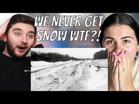 Brits Reacts to The WORST EVER American Winters!