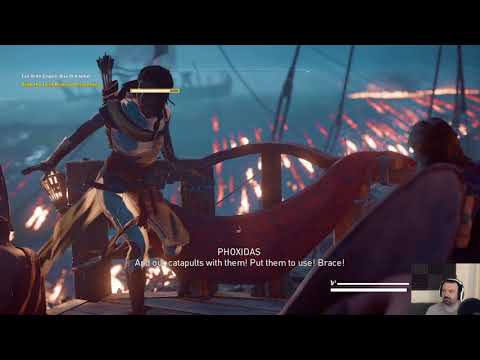 Assassin's Creed Origins playthrough pt138 - Showdown at Sea!