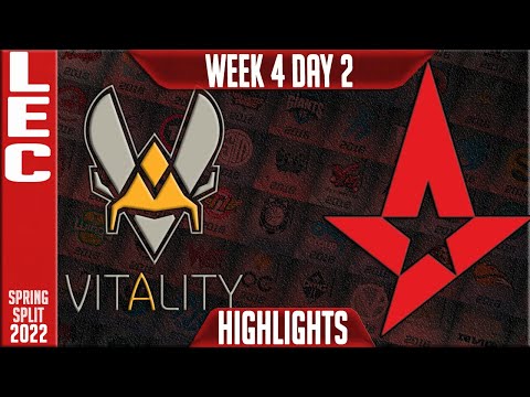 VIT vs AST Highlights | LEC Spring 2022 W4D2 | Team Vitality vs Astralis