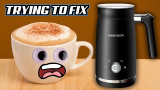 McFrothy the BROKEN MILK FROTHER - Can I FIX it?
