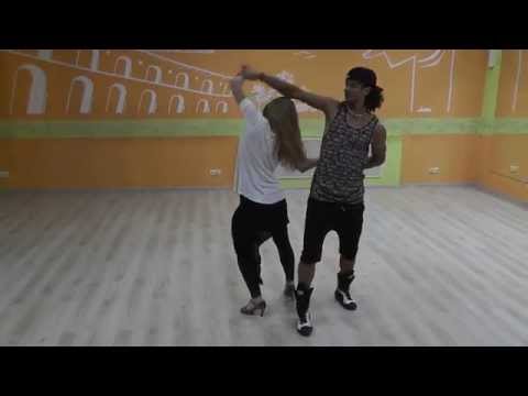 Zouk Class 28.09.15 at Brazuka Dance School - Wakko and Three Ladies