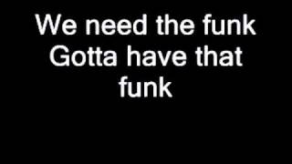 Glee give up the funk lyrics