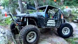 preview picture of video 'Gympie Offroad - Track 2, Round 2, Tough Tracks 4x4 Landcruiser Mountain Park'