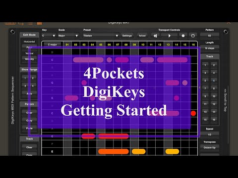 4Pockets DigiKeys - Tutorial: Exploring the App Part 1, Getting Started