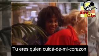 Whitney Houston &amp; Jermaine Jackson - Take Good Care Of My Heart Video Oficial Sub Español Fan