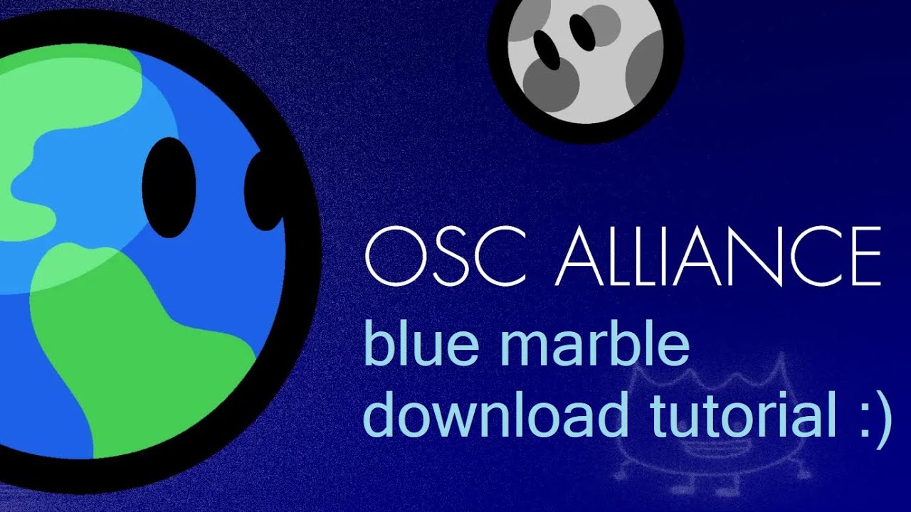blue marble download tutorial