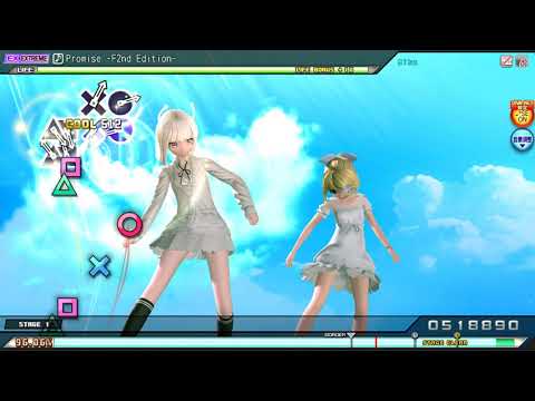 8★「Promise  -F2nd Edition-」ExExtreme Perfect 【 Project Diva Arcade Future Tone PC (DS4 CONTROLLER)】