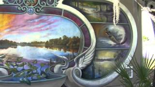 preview picture of video 'A look @ some of the murals in Lake Placid, FL. (Part 5)'