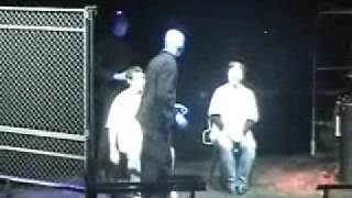 Blue Man Group at Boston Robotics competition