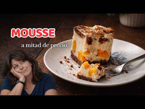 Parece de pastelería cara, pero esta Mousse tiene un SECRETO
