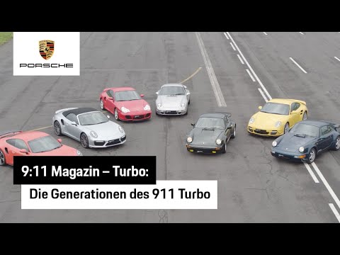 9:11 Magazin I Turbo: Generationen des 911 Turbo im Überblick