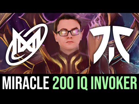 Miracle 200 IQ Invoker COUNTER — NIGMA vs FNATIC