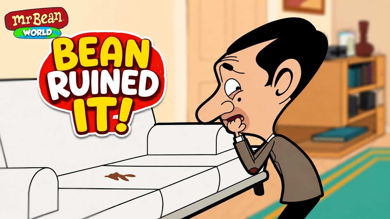 The Sofa Stain | Mr Bean Animated Season 4 Episode 38 | Mr Bean World | FULL EPISODE