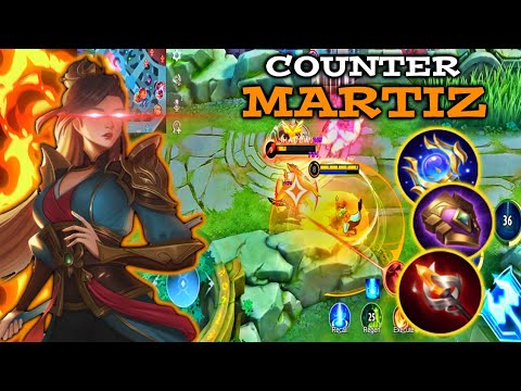 SILVANNA BEST BUILD 2022 | HOW TO COUNTER MARTIZ | MOBILE LEGENDS