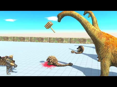 GHOR HAMMER DEATH RUN - Animal Revolt Battle Simulator