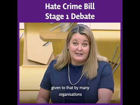 Hate Crime and Public Order (Scotland) Bill - Stage 1 Debate