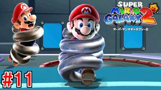 今作も出た！バカみたいに飛び続けるバネマリオ #11【スーパーマリオギャラクシー2】
