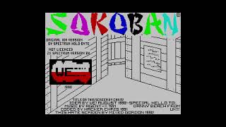 Sokoban - Title Screen Music - Sinclair ZX Spectrum