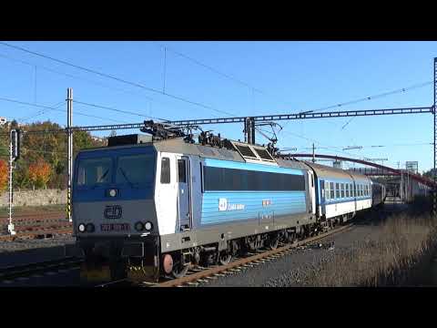 Šachový vlak - ČD 362.109 - Karlovy Vary - 12.10.2019