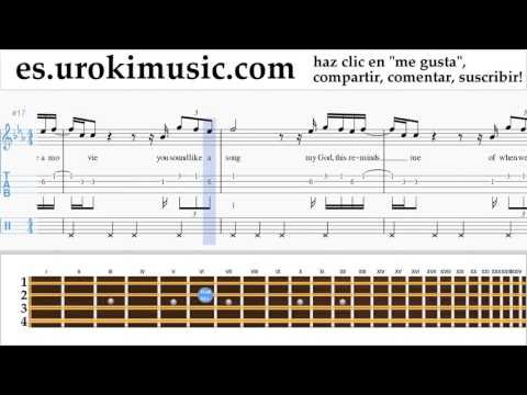 Como Tocar Mandolina Adele - When We Were Young Tablatura Parte#2 um-i927