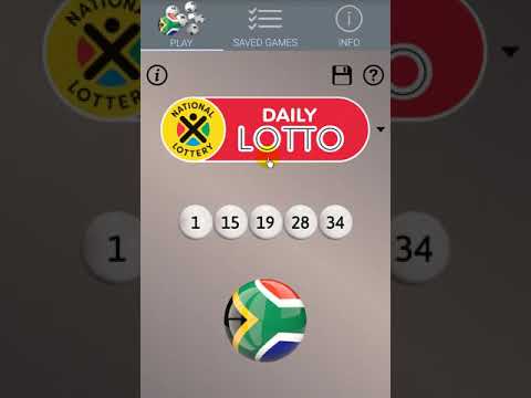 Lotto SA: Algorithm for lotto