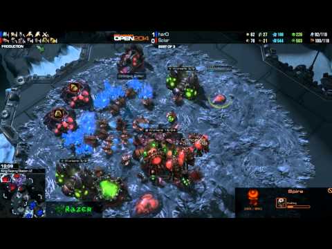 DreamHack Open Stockholm 2014 SC2 SemiFinals - Solar vs Hero
