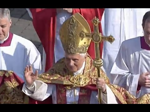 Palm Sunday and Passion of the Lord in Vatican with Pope Benedict XVI [2009]