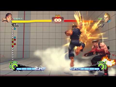 SF4 AE 2012: Few Combos and Tech :)