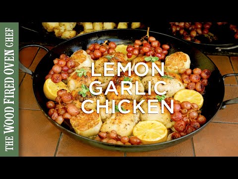 Lemon Garlic Chicken from the Wood Fired Oven