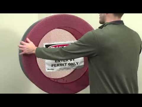 Screen capture of Confined Space Cover Instructional Video