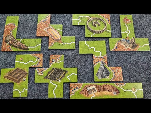WHAT'S NEW Carcassonne The Wonders of Humanity Mini-Expansion, plus PLAYTHROUGH and EXPANSIONIST