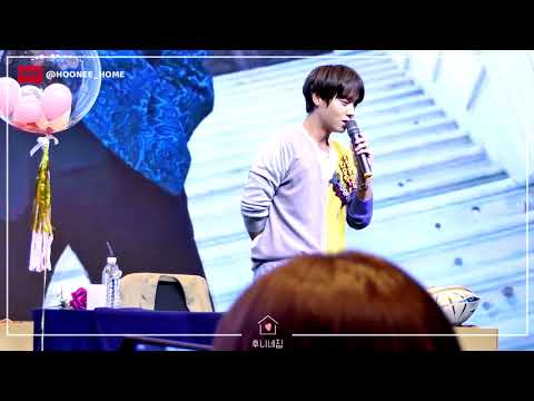 박지훈 :: 190328 1st Mini Album O’Clock 팬사인회 - 엔딩지후니