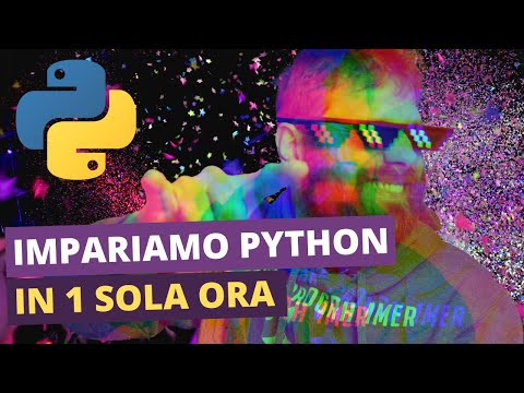 Impariamo PYTHON in 1 ora -  7 LINGUAGGI IN 7 GIORNI - AFK CODE ACADEMY [SPECIALE]