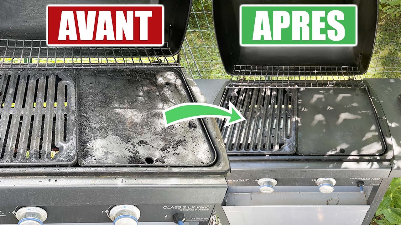 Astuce miracle pour nettoyer votre grille de barbecue 