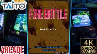 Fire Battle Arcade (Taito 1984) 4k Longplay