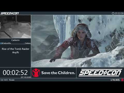 Rise of the Tomb Raider - Any% by Cadarev | SpeedConline 2022
