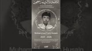 Download lagu turut berduka cerita atas meninggal nya Muhammad faris husain😔😔 mp3