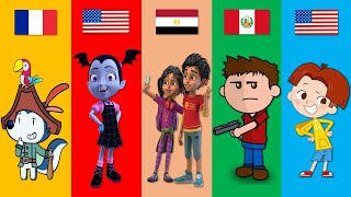 Cartoons From Different Countries | Pt.97