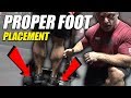 Proper Foot Placement To Build Freaky Calves