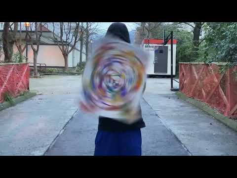 how to make spin art with a canvas, paint and drill