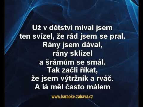 Ty slzy dávno vpila tráva - Olympic Karaoke tip
