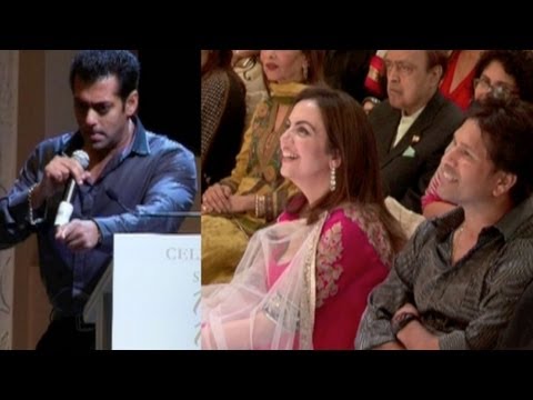 Salman Khan Bowls Over Sachin Tendulkar!