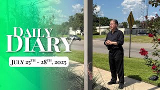 PFL-My Daily Diary for July 25th - 28th, 2025